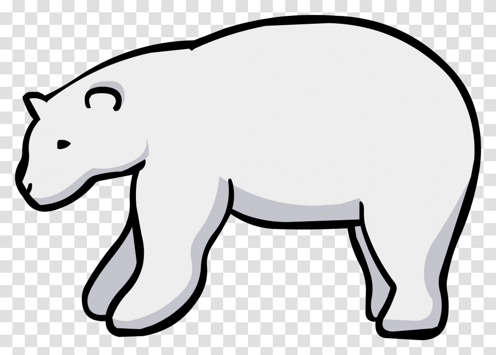 Club Penguin Rewritten Wiki Polar Bear Club Penguin, Wildlife, Animal, Mammal, Elephant Transparent Png