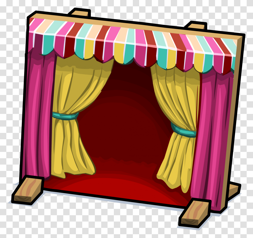 Club Penguin Rewritten Wiki Stage Is Empty, Leisure Activities, Crib, Furniture, Curtain Transparent Png