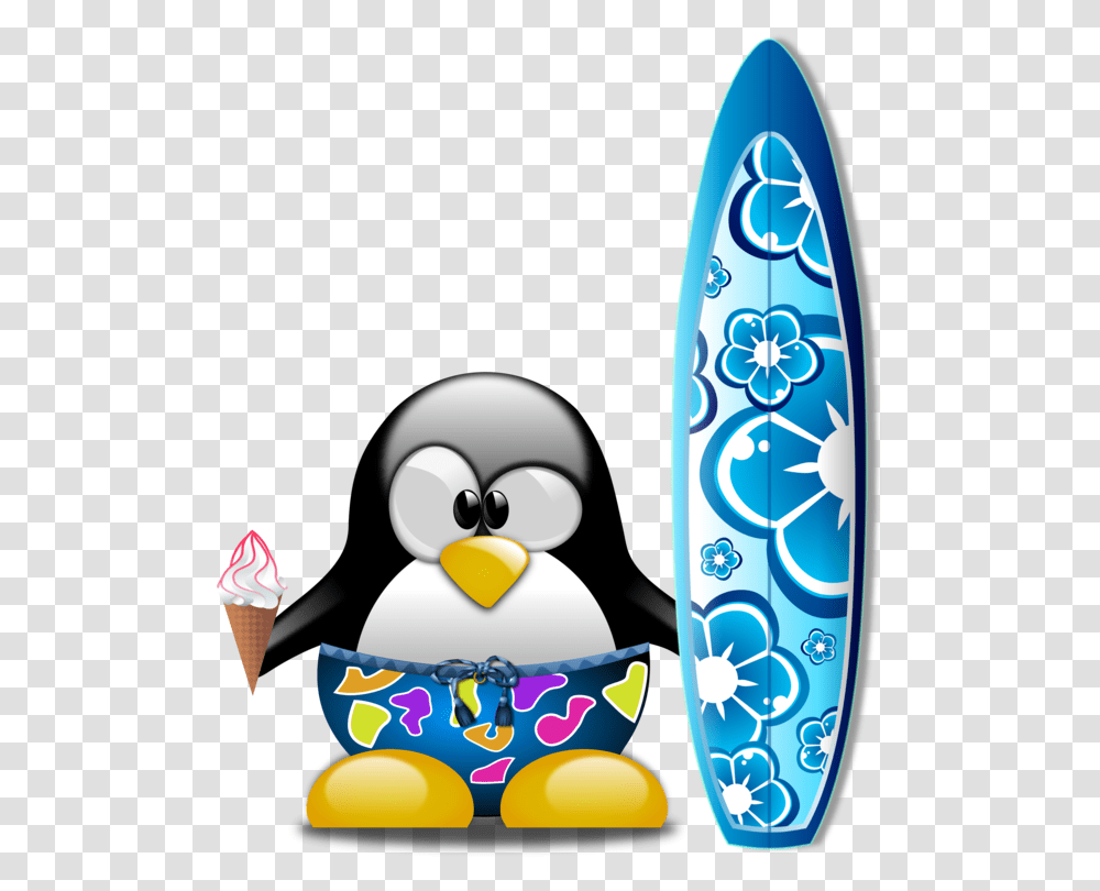 Club Penguin Surfing Surfboard Waveski, Sea, Outdoors, Water, Nature Transparent Png