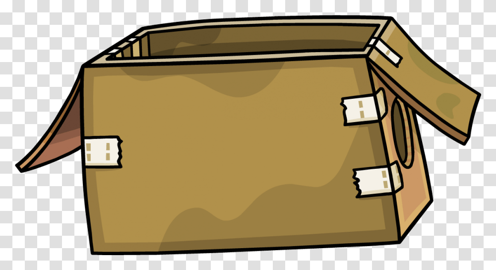 Club Penguin Wiki Cardboard Box Cartoon, Mailbox, Letterbox, Scroll Transparent Png