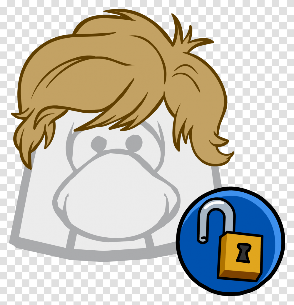 Club Penguin Wiki Club Penguin Blonde Hair, Security Transparent Png