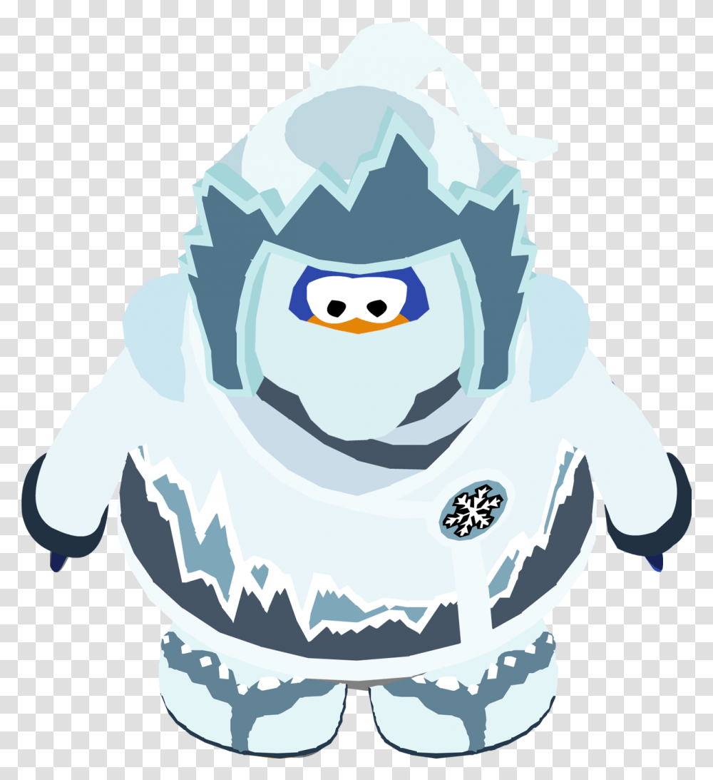 Club Penguin Wiki Club Penguin Ice Suit, Outdoors, Nature, Snow, Astronaut Transparent Png