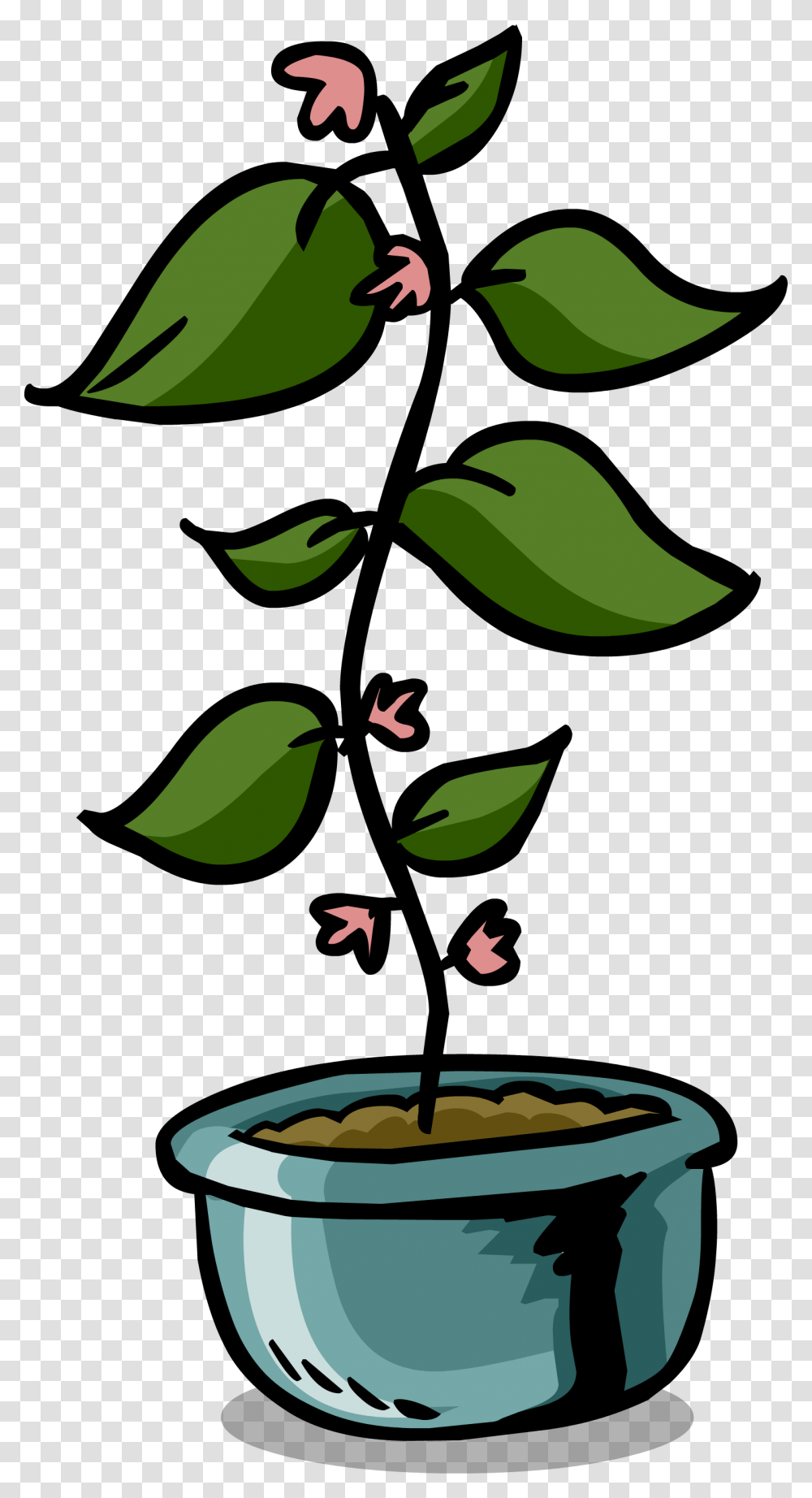 Club Penguin Wiki Flower Pot Sprite, Label, Plant, Leaf Transparent Png