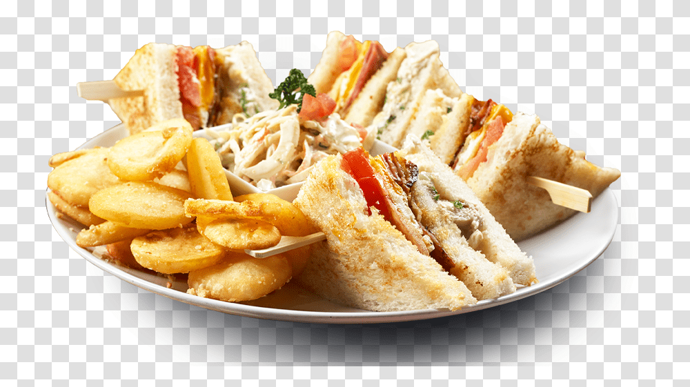 Club Sandwich Club Sandwich With Fries, Food, Lunch, Meal, Pasta Transparent Png
