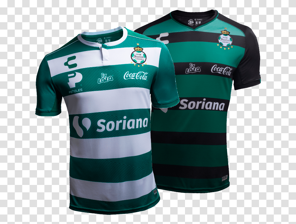 Club Santos Laguna Jersey Santos Laguna 2019, Apparel, Shirt, T-Shirt Transparent Png
