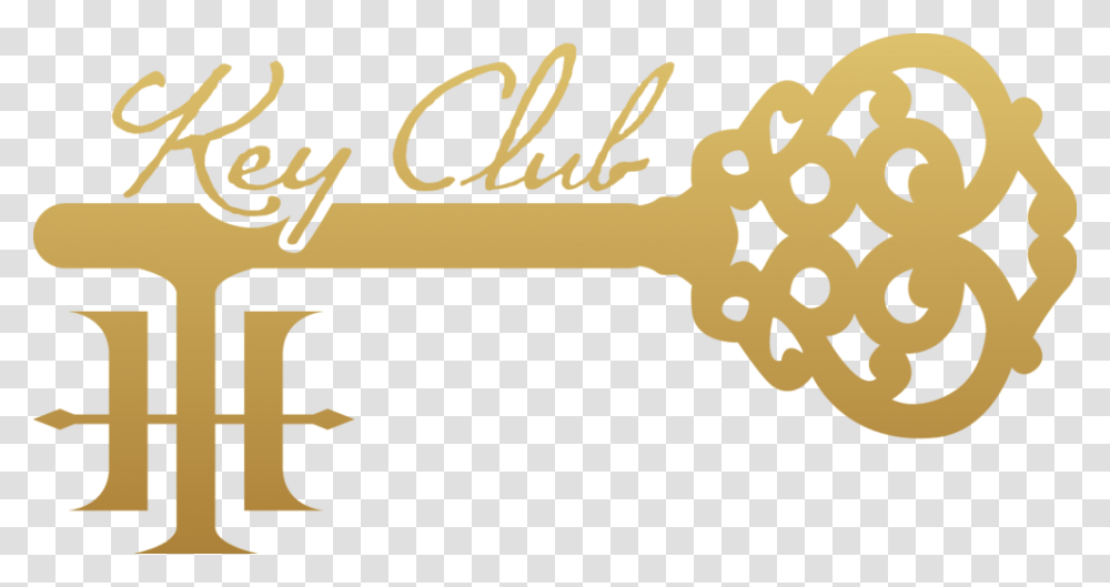 Clubs Key Club Key Club Gold Key, Text, Handwriting Transparent Png ...