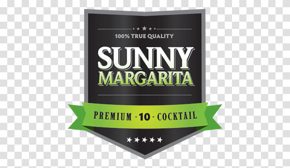 Clubtails Sunny Margarita Poster, Label, Alcohol, Beverage Transparent Png