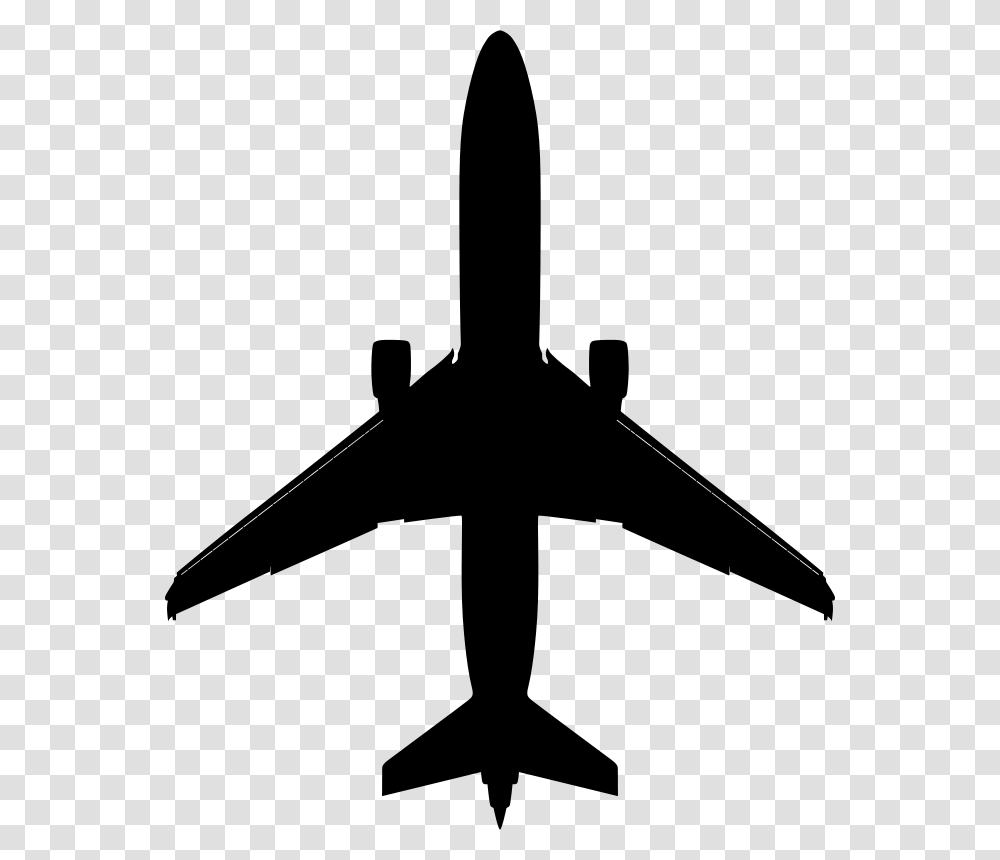 Clue Boeing 737 Outline Silhouette, Transport, Gray, World Of Warcraft Transparent Png