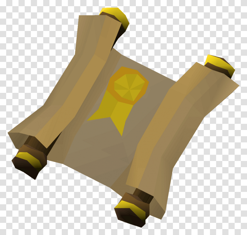 Clue Scroll Elite Osrs Wiki Elite Clue Scroll Osrs, Axe, Tool, Cross, Symbol Transparent Png