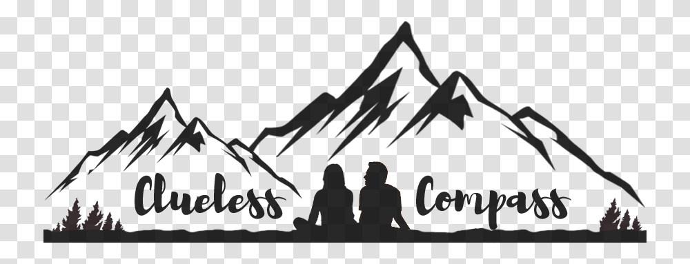 Clueless Compass Fonts, Person, Hand, Silhouette, People Transparent Png