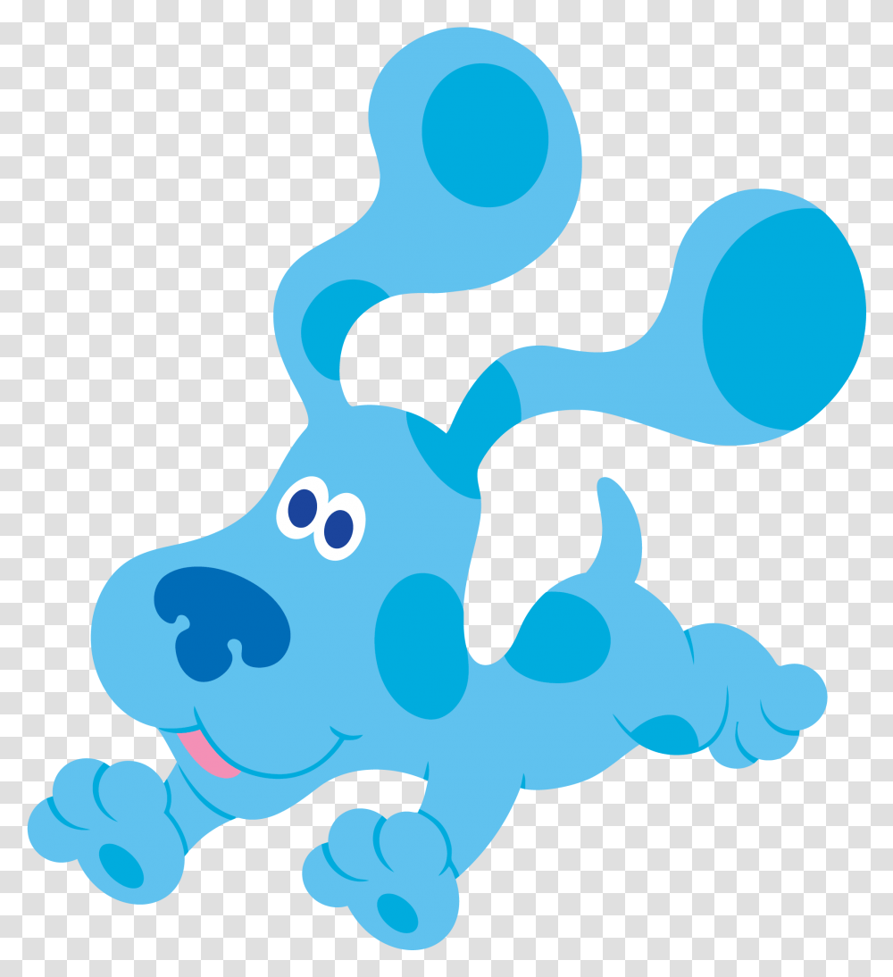 Clues Clip Art Running Clipart Blues Clues Blue Jpg, Alphabet, Text, Number, Symbol Transparent Png