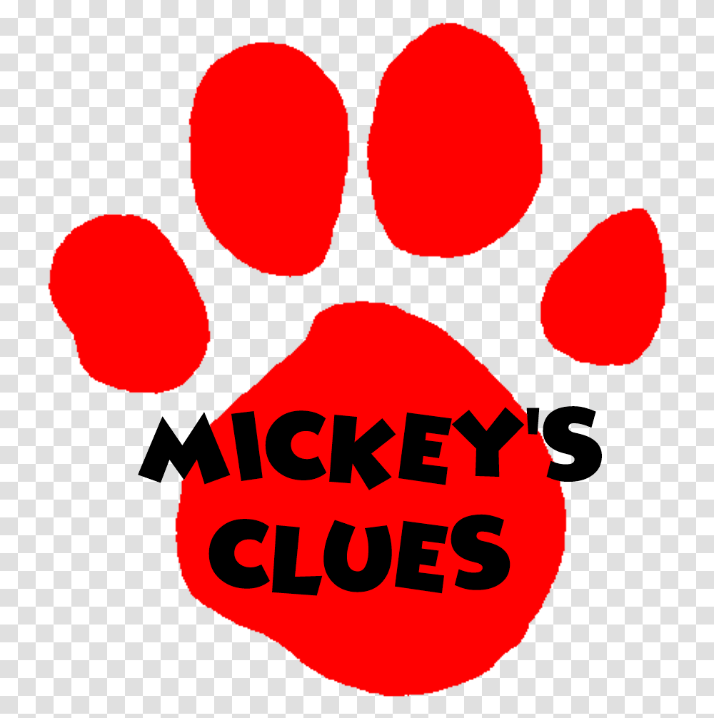 Clues Logo Mickey Blues Logos Clues Logo, Hand, Footprint, Shoreline, Water Transparent Png