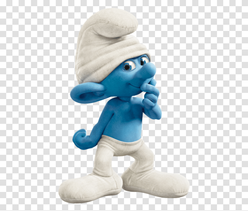 Clumsy Smurf Image Smurf, Figurine, Toy, Plush, Person Transparent Png