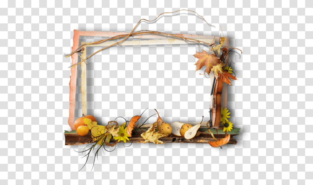 Cluster Fall Autumn Frame Atuhm Frame, Plant, Animal, Bird, Seed Transparent Png