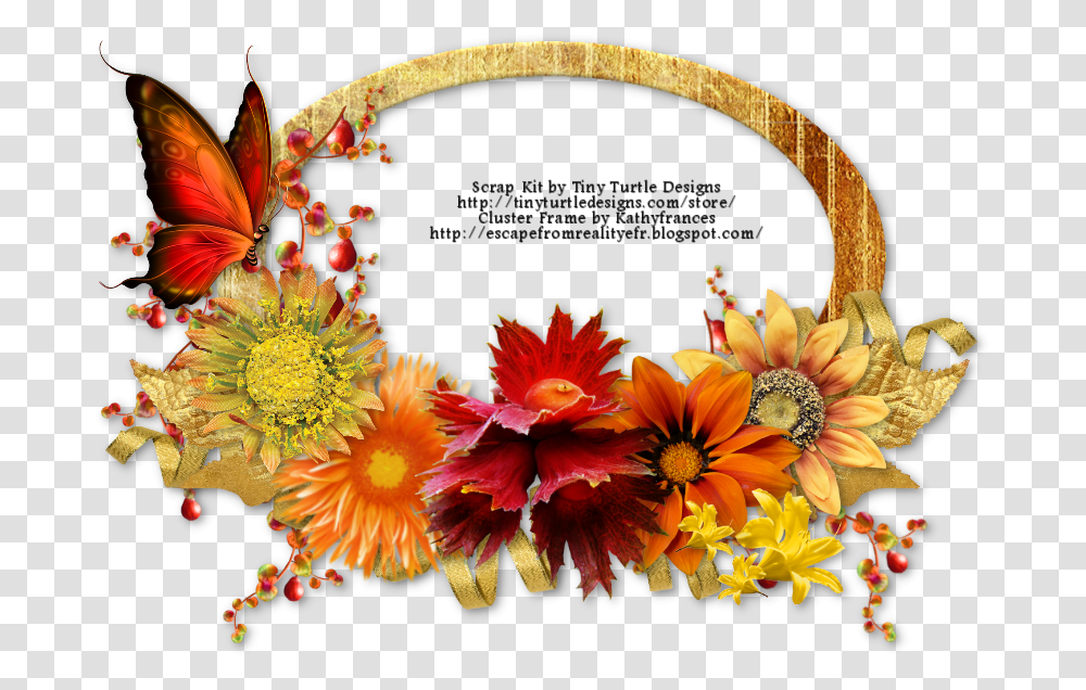 Cluster Tubes Autumn, Floral Design, Pattern Transparent Png