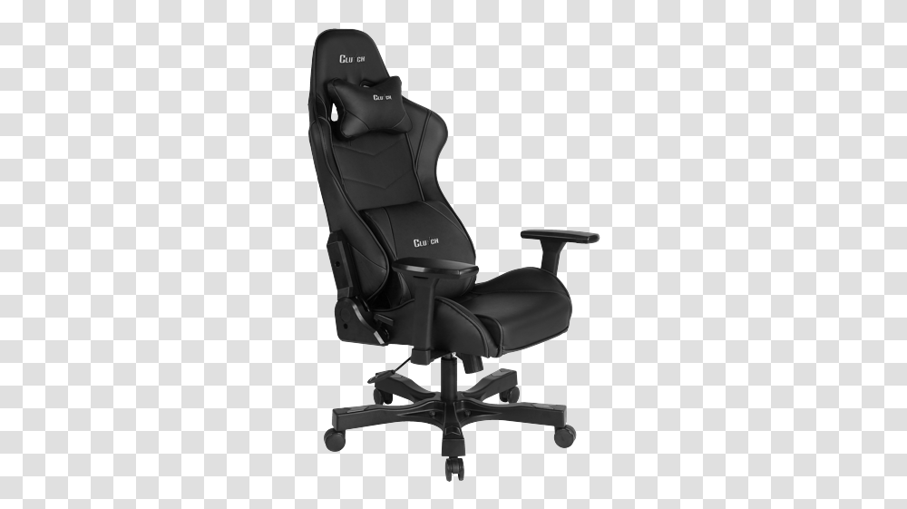 Clutch Gaming Chairs Black, Furniture, Cushion, Headrest Transparent Png