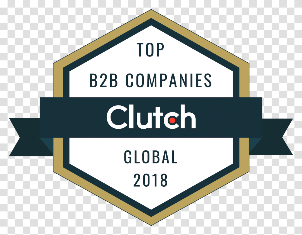 Clutch Global Top B2b Companies Clutch Global 2018, Label, Housing Transparent Png