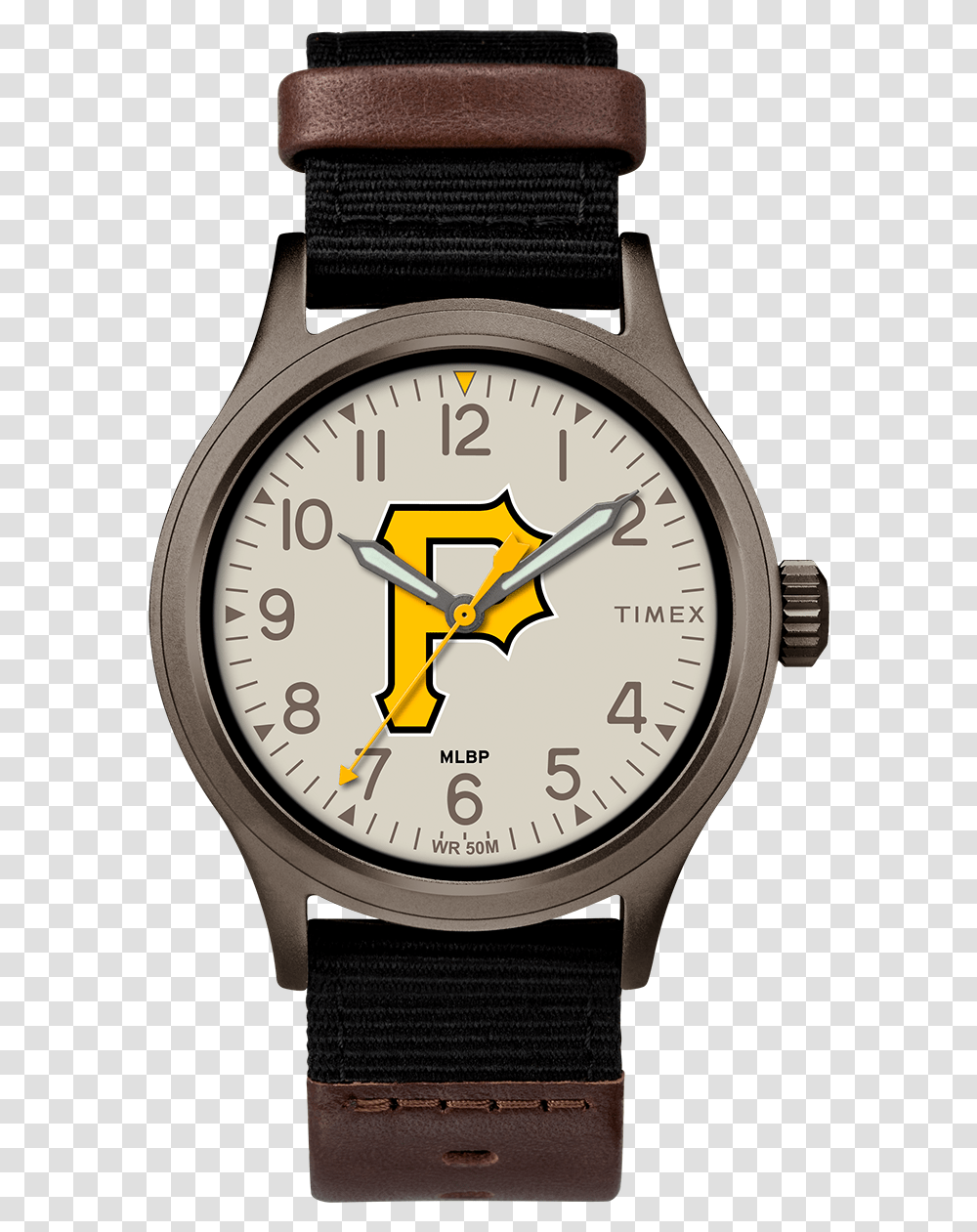 Clutch Pittsburgh Pirates Large Timex 25th Hour Watch, Wristwatch, Clock Tower, Architecture, Building Transparent Png