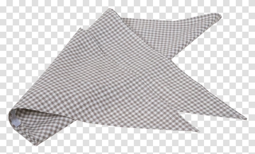 Clyde The Linen Triangle Scarf Placemat, Napkin, Rug Transparent Png