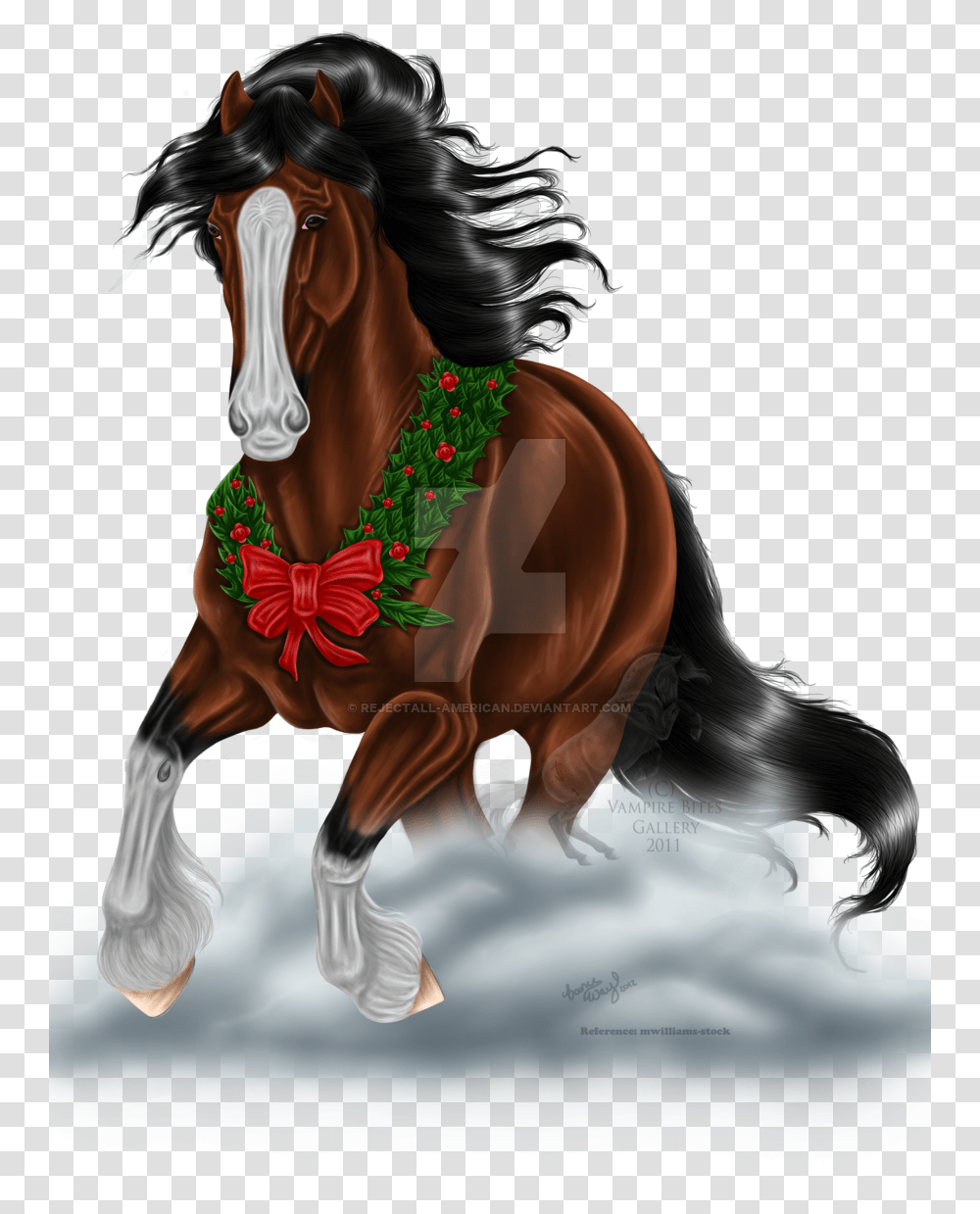 Clydesdale Horse Finished By Rejectall American On Clydesdale Horses For Christmas, Mammal, Animal, Stallion, Colt Horse Transparent Png