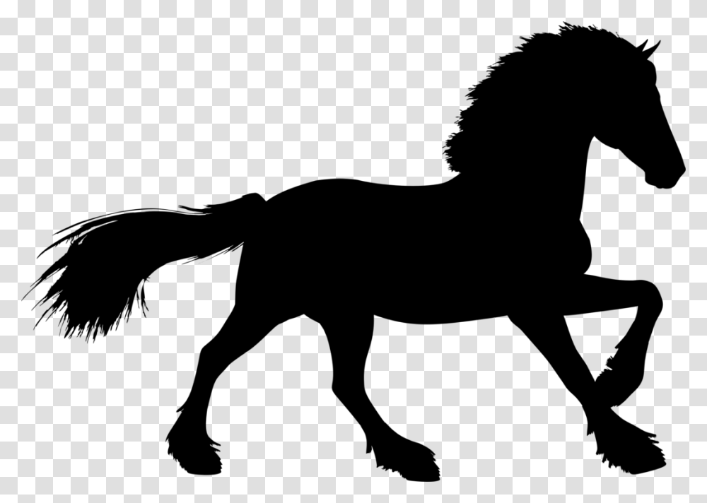 Clydesdale Horse Stallion Download Equestrian Drawing Free, Gray, World Of Warcraft Transparent Png