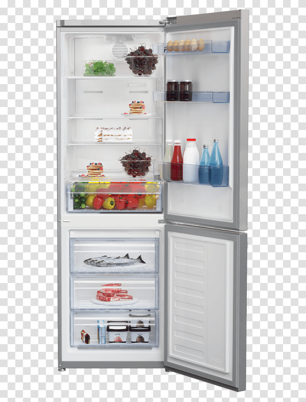 Cm No Frost Freezer Bottom Fridge Freezer, Refrigerator, Appliance Transparent Png