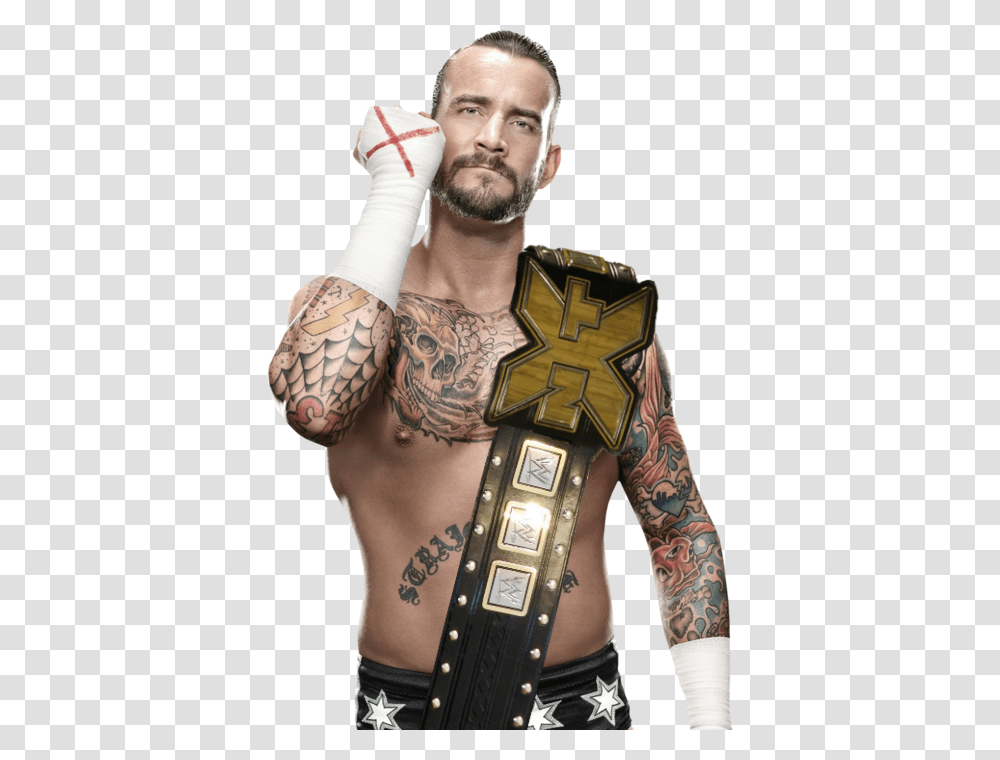 Cm Punk Tattoo On Man Chest And Both Cm Punk Tattoo, Skin, Person, Human, Arm Transparent Png