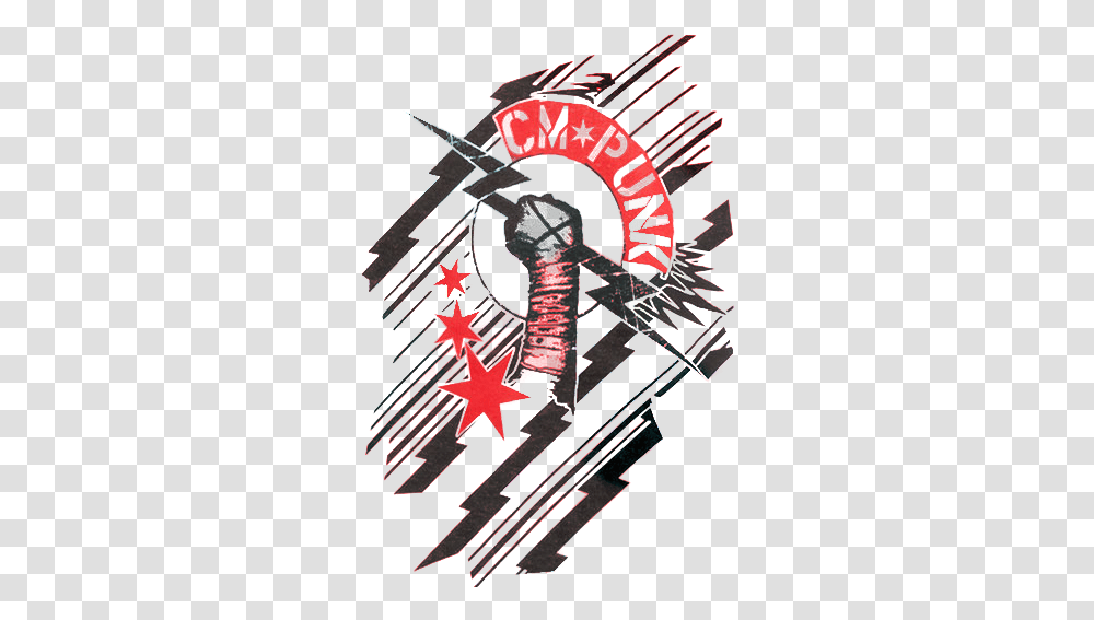 Cm Punk Wallpaper Iphone Cm Punk, Emblem, Symbol, Hook, Modern Art Transparent Png