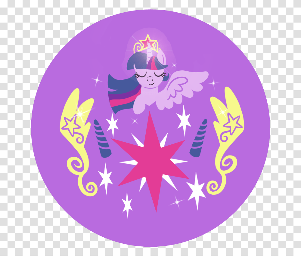 Cm Twilight Sparkle 28alicorn29 Emblem, Star Symbol, Apparel, Hat Transparent Png
