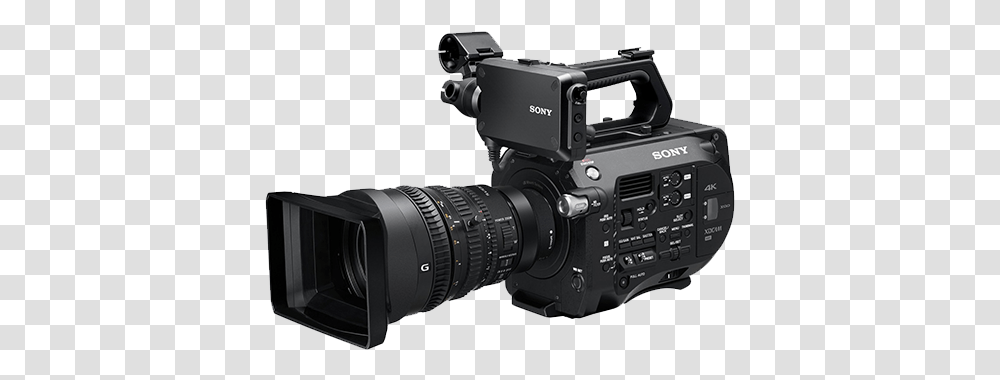 Cmaras De Vdeo Profesional Sony Fs7 Camera, Electronics, Video Camera, Digital Camera Transparent Png