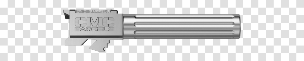  Cmc Glock Barrel Glock 19 Fluted Non Threaded Glock 19 Gen 4 Barrel, Steel, Aluminium, Weapon, Weaponry Transparent Png