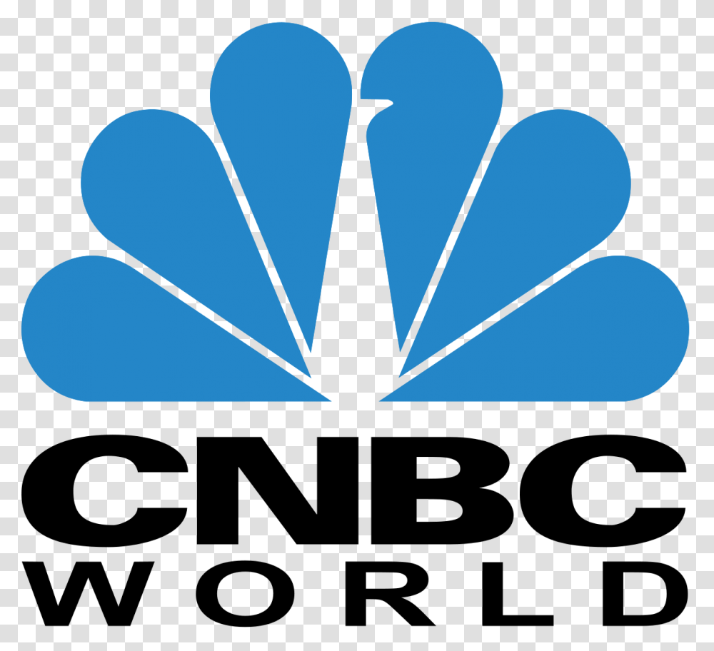 Cnbc World Logos Cnbc World Logo, Symbol, Pattern, Plant, Cushion Transparent Png