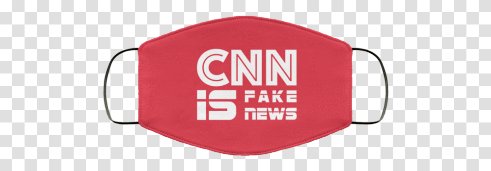 Cnn Is Fake News Trump Humor Adult Solid, Label, Text, First Aid, Frisbee Transparent Png