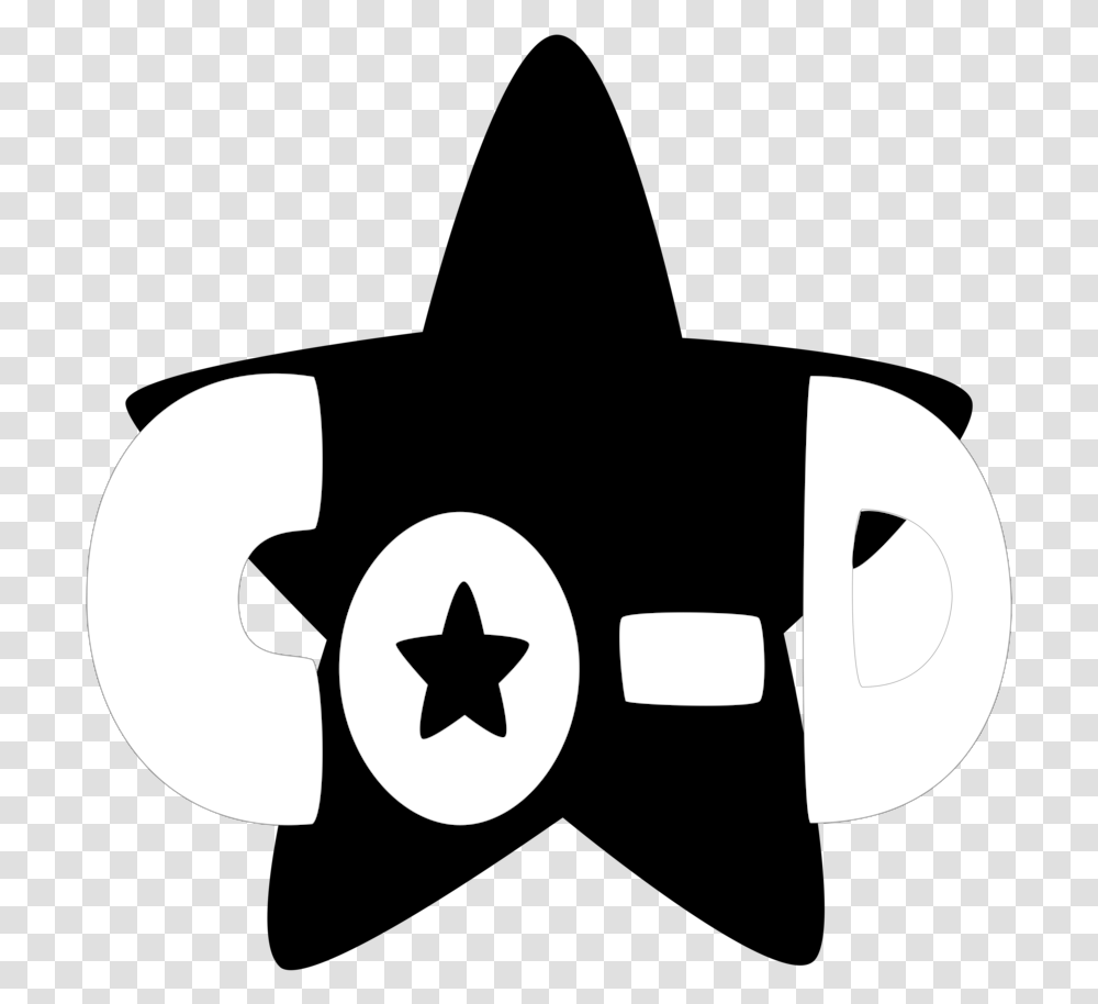 Co D Apparel - Cod, Symbol, Stencil, Star Symbol, Recycling Symbol Transparent Png