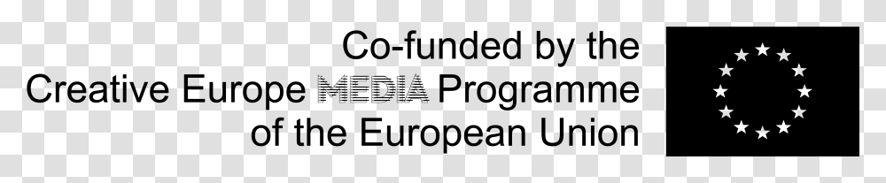 Co Funded By The Creative Europe Media Programme Of Calligraphy, Alphabet, Number Transparent Png