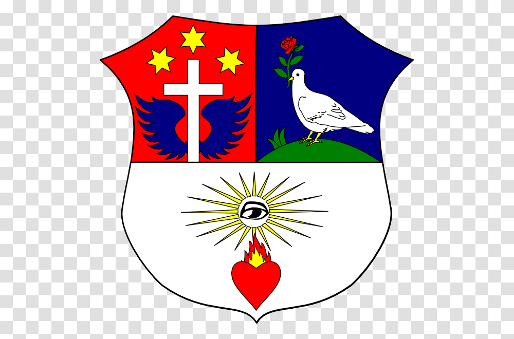 Coa Cardinal Hu Scitovszky Janos, Bird, Animal, Armor, Shield Transparent Png