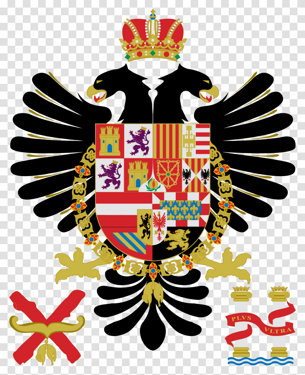 Coa Charles I Of Spain Coat Of Arms Of Spain, Emblem Transparent Png