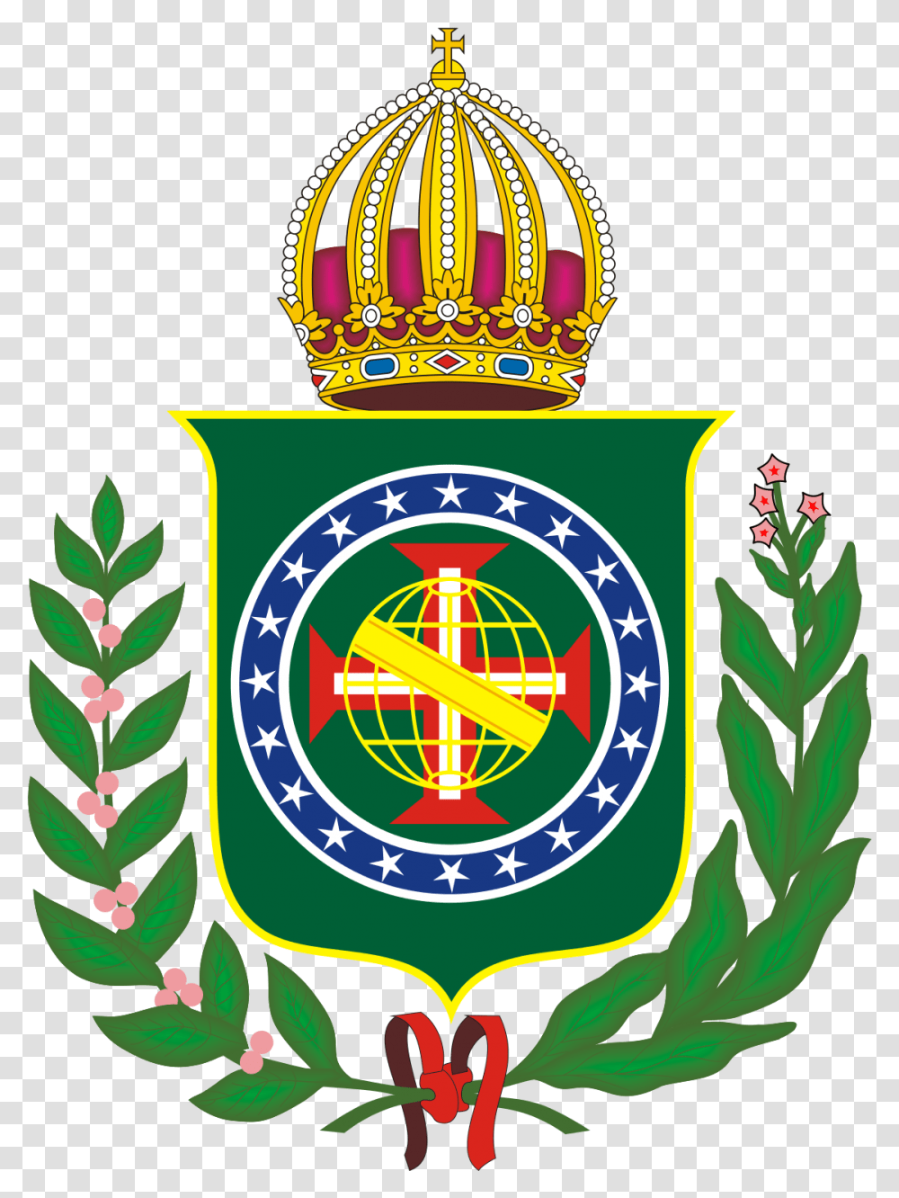 Coa Empire Of Brazil Federation Of The Americas, Logo, Symbol, Trademark, Emblem Transparent Png