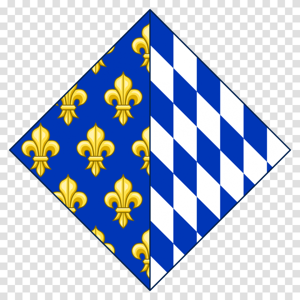 Coa Of Isabeau Of Bavaria, Lighting, Triangle, Fence, Gold Transparent Png