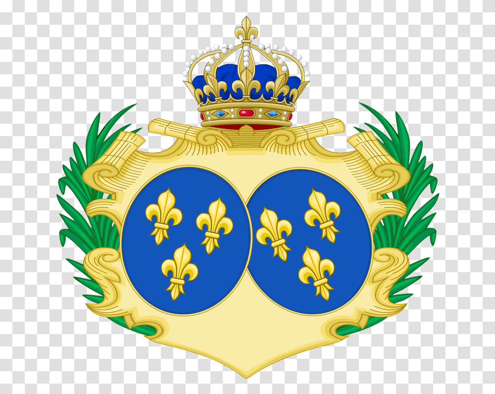 Coa Of Marie Thrse Of France Coat Of Arms Saxony, Birthday Cake, Dessert, Food, Jewelry Transparent Png