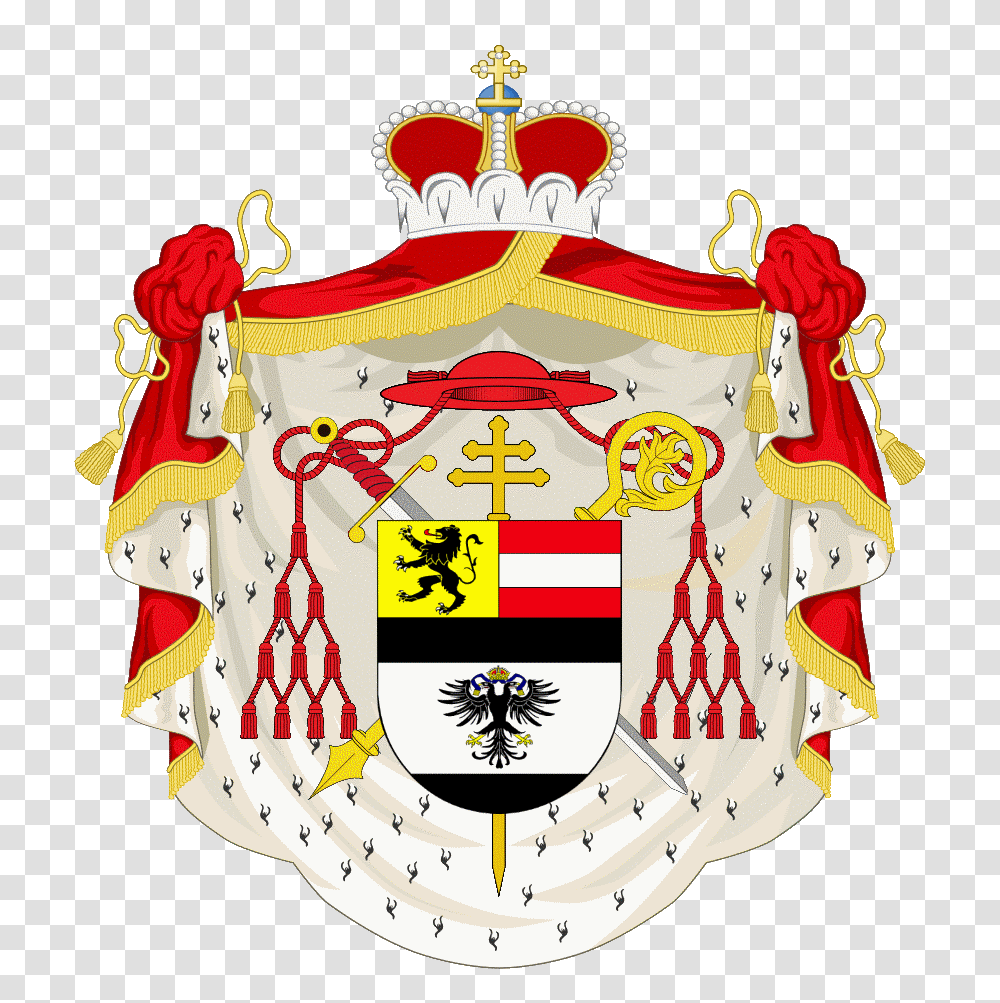Coa Prince Archbishop Of Salzburg, Armor, Crown, Jewelry, Accessories Transparent Png