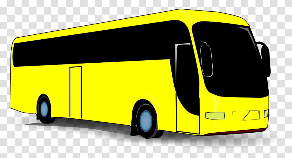 Coach Clipart Bus Volvo Tour Bus Clip Art, Vehicle, Transportation, School Bus, Moving Van Transparent Png