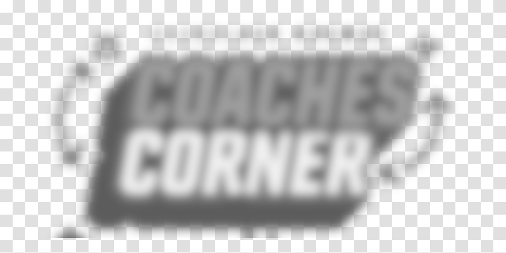 Coaches Corner Monochrome, Word, Alphabet, Label Transparent Png