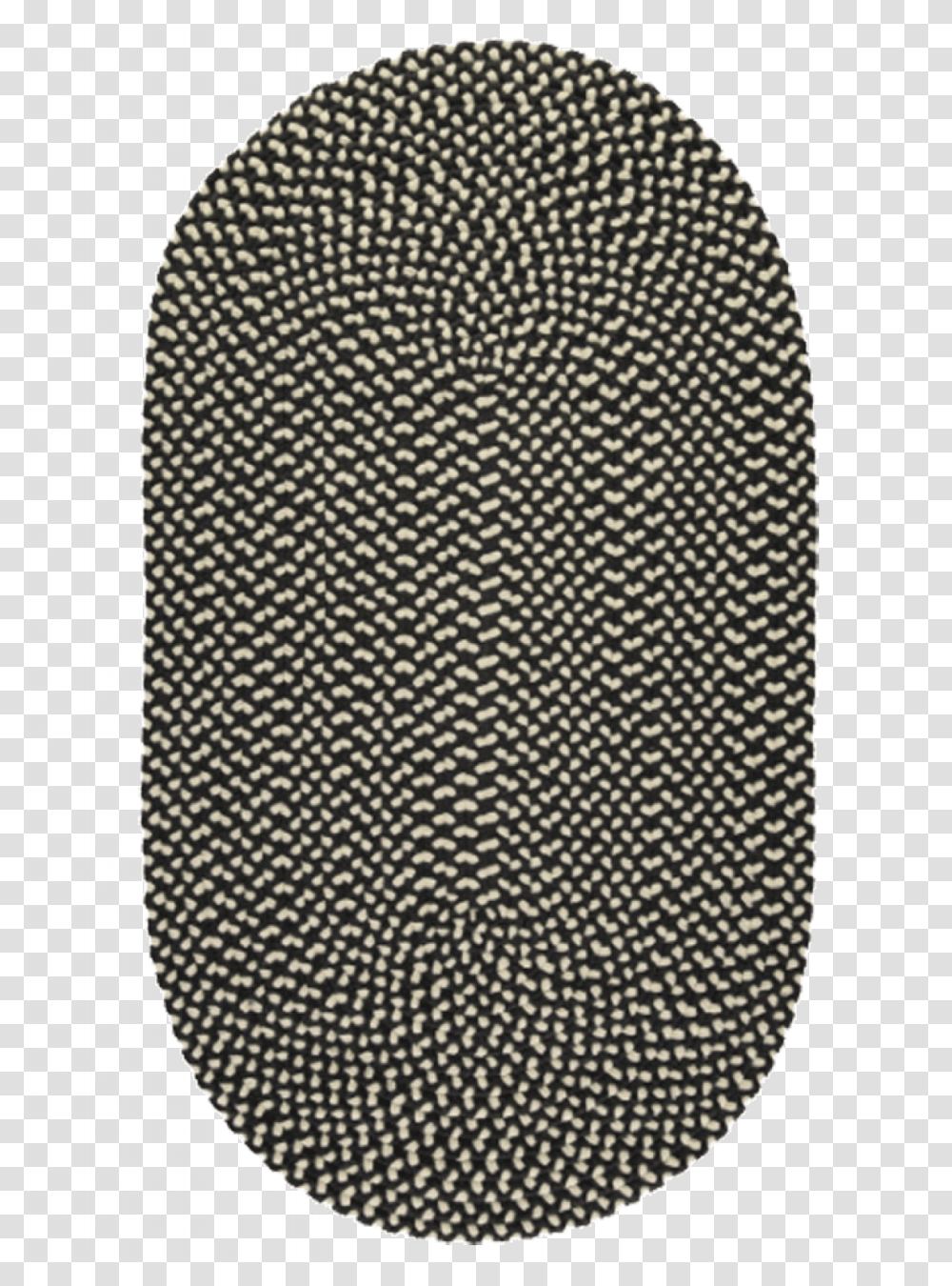 Coal Oval Braided Rug Recycled Plastic, Chain Mail, Armor Transparent Png