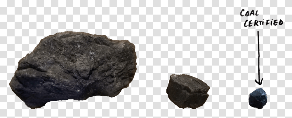 Coal Single Piece Boulder, Rock, Mineral, Anthracite, Rubble Transparent Png