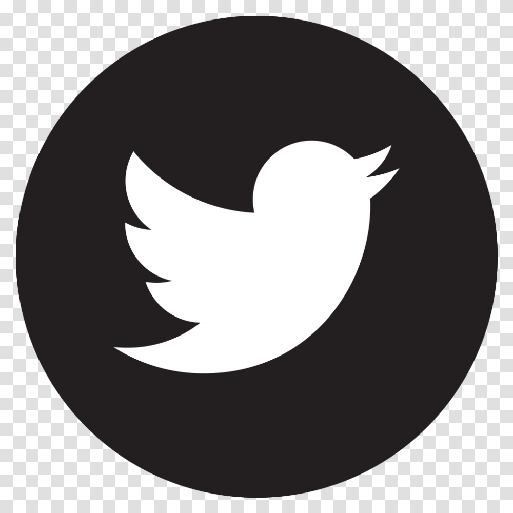 Coarse Black Twitter Graphic Round Twitter Logo Svg, Symbol, Trademark, Painting, Art Transparent Png