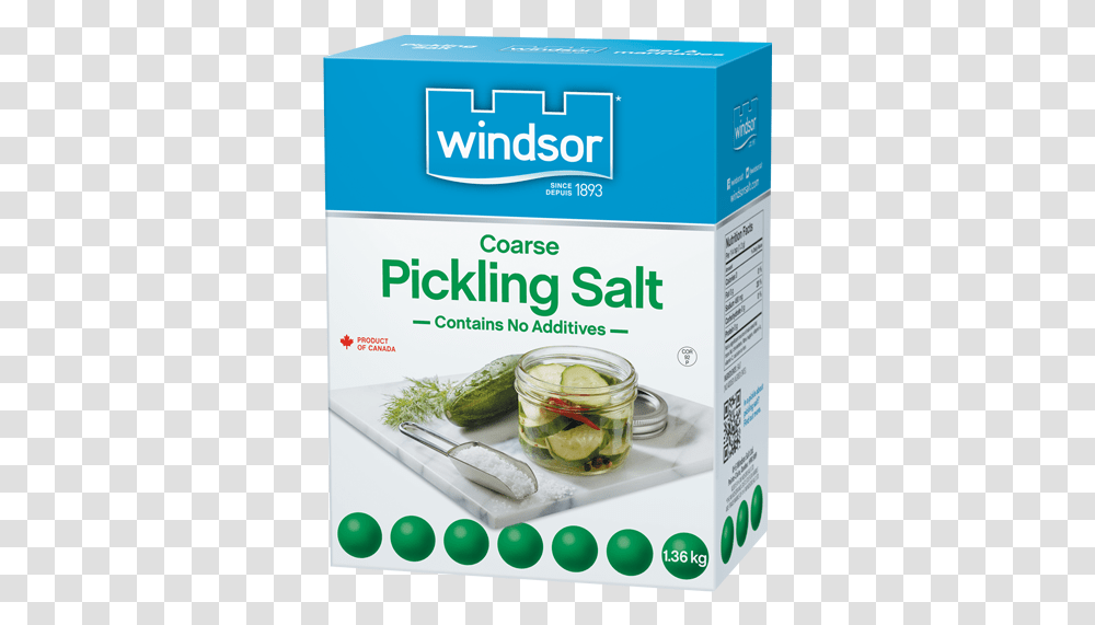 Coarse Pickling Salt Windsor Table Salt, Plant, Food, Produce, Vegetable Transparent Png