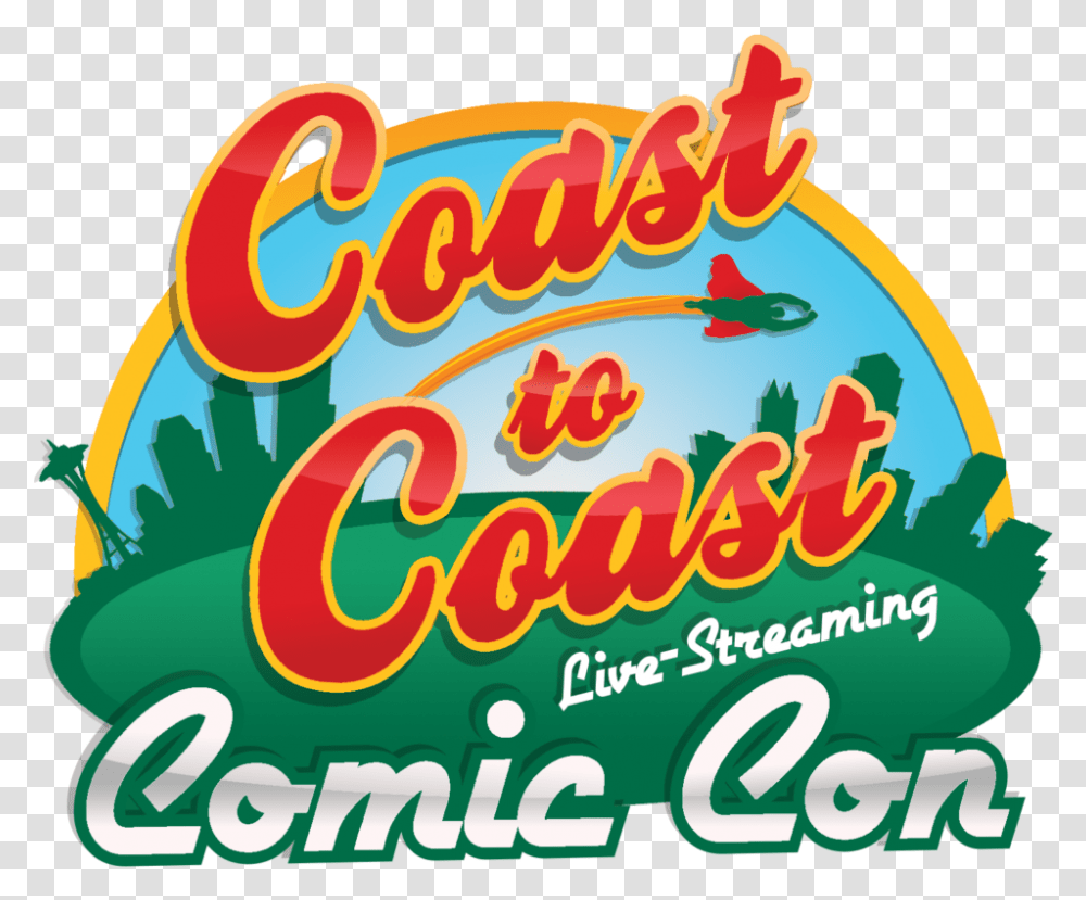 Coast 2 Coast Comic Con At Destiny City Comics, Sweets, Food, Word Transparent Png