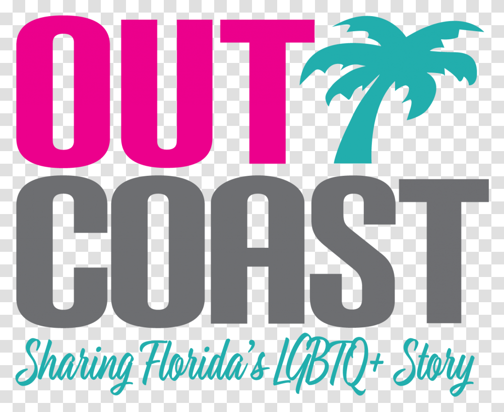 Coast Clipart Orlando Florida Palm Tree, Word, Alphabet, Plant Transparent Png