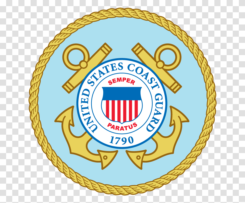 Coast Guard, Gold, Logo, Trademark Transparent Png